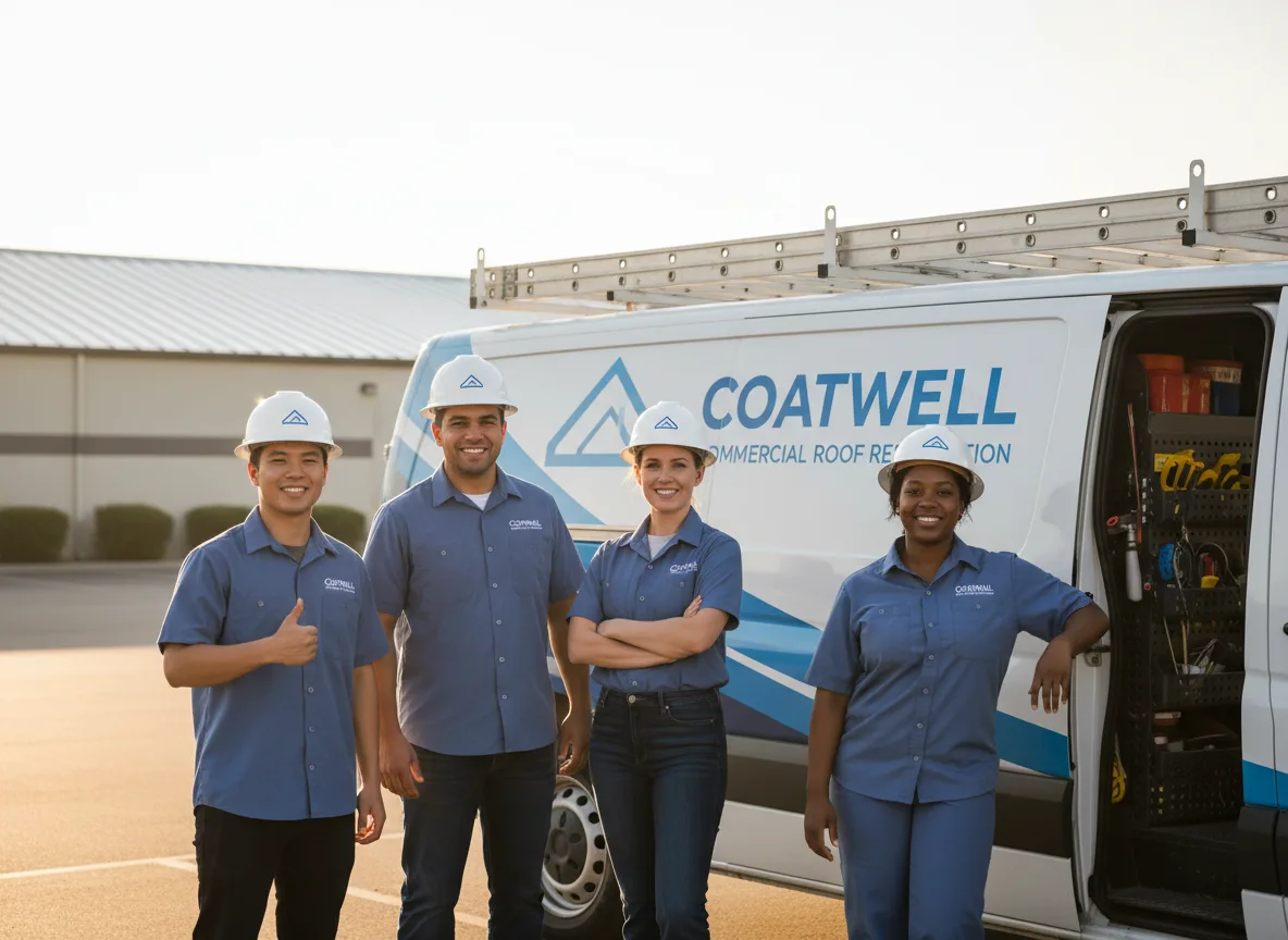 Commercial roof coating company in Coward, SC